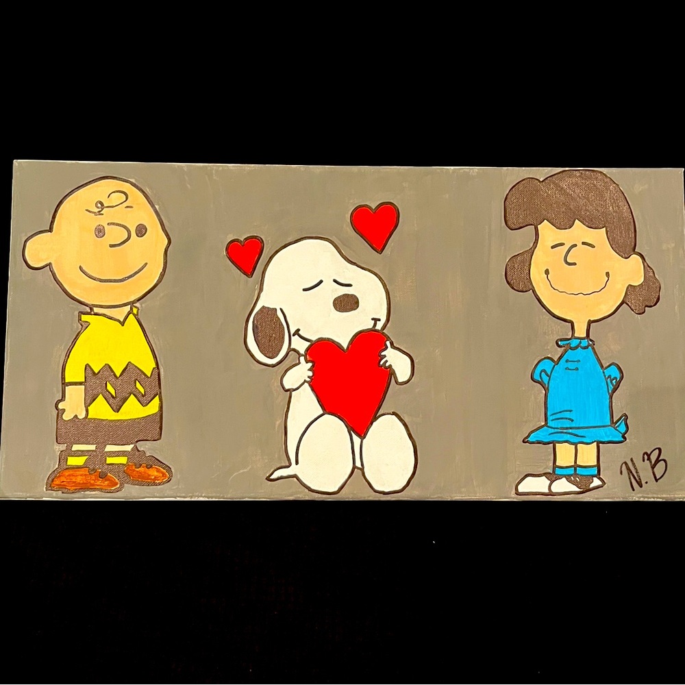Canvas paintings free hand